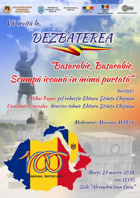 Dezbatere: Basarabie, Basarabie, Scumpă icoană în inimă purtată